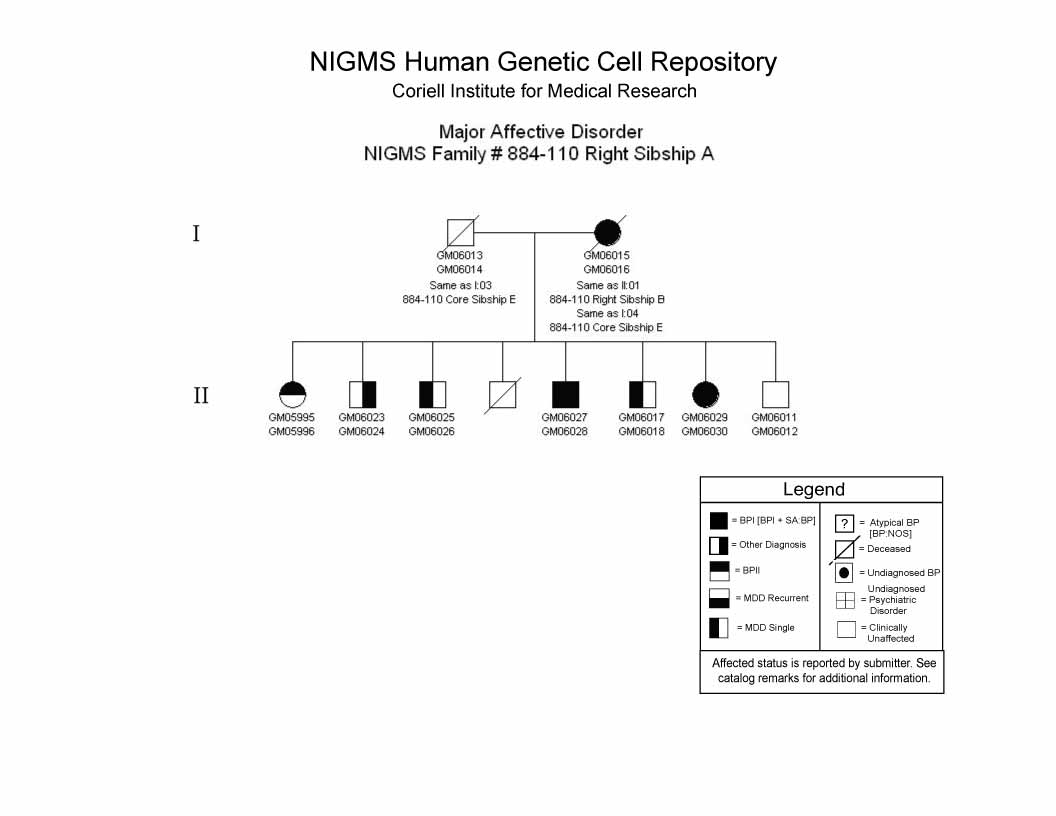 Pedigree 110RSibA